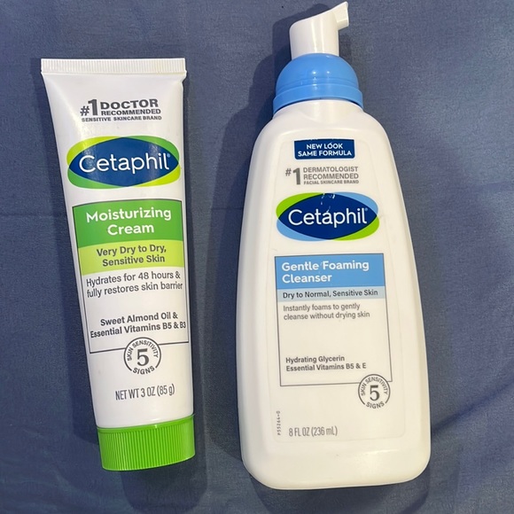 Cetaphil Face Cleanser & Moisturizer Bundle - Picture 1 of 3